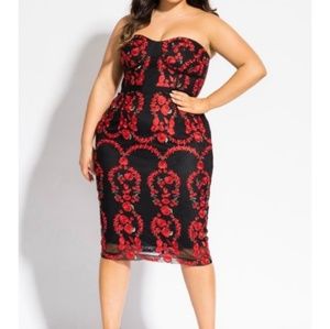 Dolce Rose Sheath Dress
